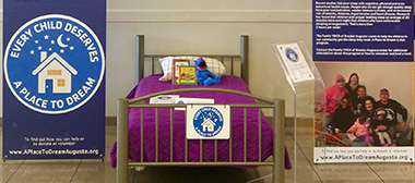 A Place to Dream bed program display