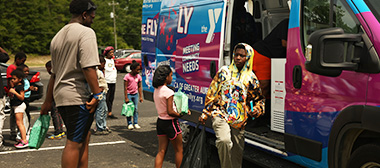 Cheryl's Kitchen food program at the Family Y