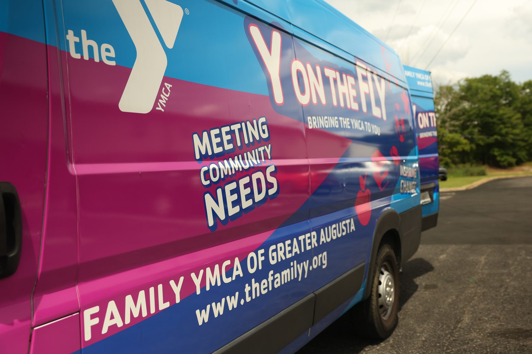 Y on the Fly mobile outreach van serving the community